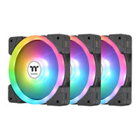 Thermaltake SWAFAN EX12 ARGB Sync TT Premium Edition Black Fan 3 Pack