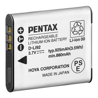 Ricoh/Pentax D-LI92 Lithium Ion Battery