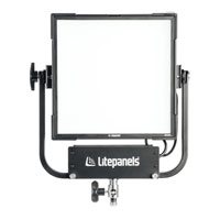 Litepanels Gemini 1x1 Soft LED Panel (Pole-Operated Yoke)