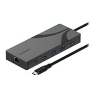 Sabrent 6 Port USB 3.0 Hub with M.2 SSD Slot