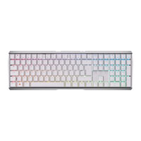 Cherry MX 3.0S RGB White Wired/Wireless Keyboard