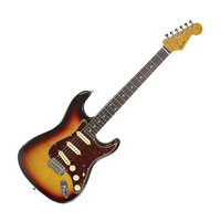 Fender American Custom Shop Strat, Chocolate 3-Colour Sunburst