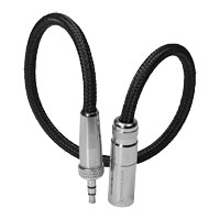 Kondor Blue 12" Mini XLR to 3.5mm TRS Locking Screw Cable