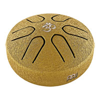 Meinl Sonic Energy Pocket Steel Tongue Drum, Gold, A Major, OM, 3" / 7.6 cm Diameter