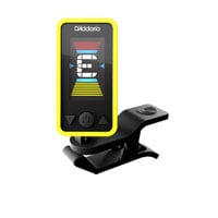 D'Addario Eclipse Clip-on Tuner Yellow