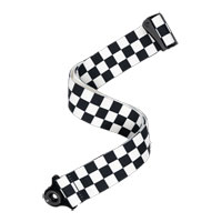 D'Addario Auto Lock Guitar Strap, Skater Checkerboard