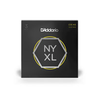 D'Addario NYXL0946-3P Electric Guitar Strings, Super Light Top / Regular Bottom, 9-46,