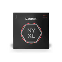 D'Addario NYXL1052-3P Electric Guitar Strings, Light Top / Heavy Bottom, 10-52, 3 Sets