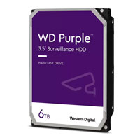 WD Purple 6TB Surveillance/CCTV 3.5" SATA HDD/Hard Drive