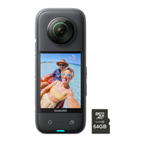 Insta360 X3 with 64GB Memory Card