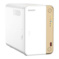 QNAP 2 Bay TS-262-4G Desktop NAS Enclosure