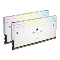 Corsair DOMINATOR Titanium RGB White 64GB 6000MHz DDR5 Memory Kit