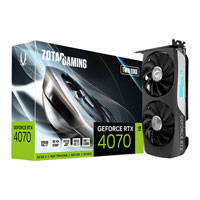 Zotac NVIDIA GeForce RTX 4070 12GB Twin Edge Ada Lovelace Graphics Card