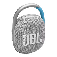 JBL CLIP 4 Eco Rechargable Bluetooth Speaker White