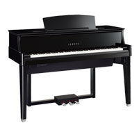 Yamaha N1X Hybrid Piano - Polished Ebony