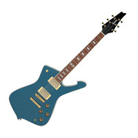 Ibanez IC420-ABM Iceman, Super 80 Pickups, Antique Blue Metallic