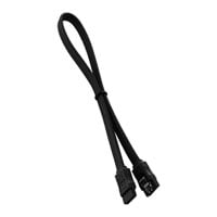 CableMod ModFlex 30cm Black Sleeved SATA 3 Cable