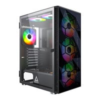 Montech X3 MESH Black High Airflow Tempered Glass Gaming Case ATX inc 6x RGB Fans