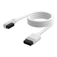 CORSAIR iCUE LINK 600mm Straight/Slim 90° Cable - White