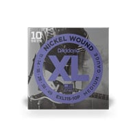 D'Addario EXL115-10P Nickel Wound Electric Guitar Strings, Medium/Blues-Jazz Rock, 11-49, 10 Sets D'Addario EXL115-10P Nickel Wound Electric Guitar Strings, Medium/Blues-Jazz Rock, 11-49, 10 Sets