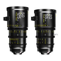 DZOFILM Pictor 20-55mm + 50-125mm T2.8 Super35 Zoom Lens Bundle - PL/EF Mount