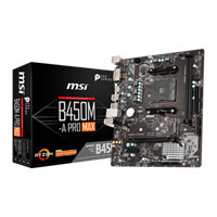 MSI AMD B450M-A PRO MAX AM4 Micro-ATX Motherboard