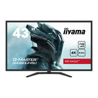 iiyama G-Master 43" 4K QHD 144Hz FreeSync Open Box Gaming Monitor