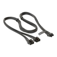 Seasonic 750mm Sleeved PCIe Gen 5 12VHPWR Splitter Cable For Seasonic PSU's