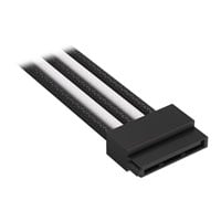 Corsair Premium Black/White Individually Sleeved Serial ATA (SATA) Type-5 PSU Cable
