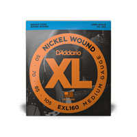 D'Addario EXL160TP Nickel Wound Bass Guitar Strings - 2 Sets