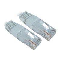 Scan 3m Cat6 RJ45 White Moulded Snagless Ethernet Cable