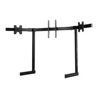 Elite Freestanding Complete Triple Monitor Stand - Black