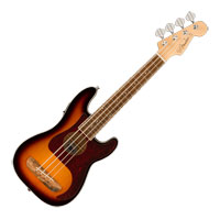 Fender Fullerton Precision Bass Uke, 3-Colour Sunburst