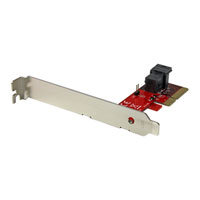 StarTech.com x4 PCIe 3.0 to SFF-8643 for PCIe NVMe U.2 SSD Host Adapter Card