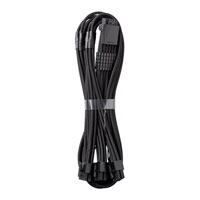 CableMod C-Series Pro Black Sleeved 12VHPWR StealthSense PCI-e Cable for Corsair