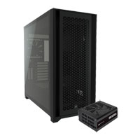 Corsair 5000D Airflow Black Chassis + Corsair RM1000x Black PSU Bundle