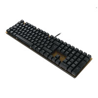 CHERRY KC 200 MX Silent Red Mechanical Wired Keyboard Black