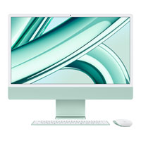 Apple iMac 24" Green All in One M3 Chip 256GB SSD 4.5K Retina Display Desktop
