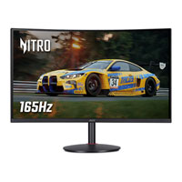 Acer Nitro 31.5" UM.JX2EE.S02 WQHD 165Hz FreeSync Premium Curved Gaming Monitor