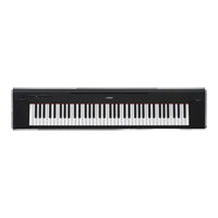 Yamaha NP-35 Piaggero Portable Piano-Style Keyboard - Black