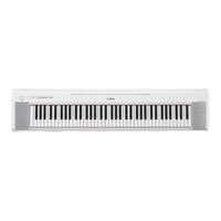 Yamaha NP-35 Piaggero Portable Piano-Style Keyboard - White