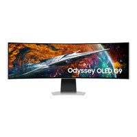 Samsung 49" Dual QHD 240Hz Curved FreeSync Premium Pro OLED Smart Gaming Monitor