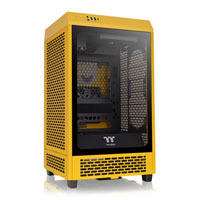 Thermaltake The Tower 200 Bumblebee mini-ITX Chassis Tempered Glass PC Gaming Case