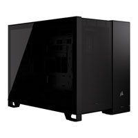 Corsair 2500D Airflow Black Dual Chamber Tempered Glass Micro ATX PC Case