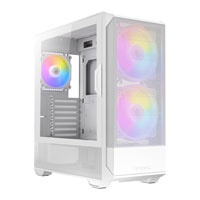 Antec NX416L Mid Tower Tempered Glass White ATX PC Gaming Case