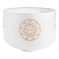 Meinl 10" Solfeggio Crystal Singing Bowl RE 417 HZ - SOLCSB10-417
