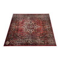 DRUMnBASE Vintage Persian Stage Rug Original Red - 185x160cm