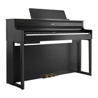 Roland HP704-CH SET Digital Piano with Stand (Charcoal Black)