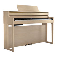 Roland HP704-LA SET Digital Piano with Stand (Light Oak)