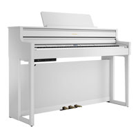 Roland HP704-WH Digital Piano with Stand (White)